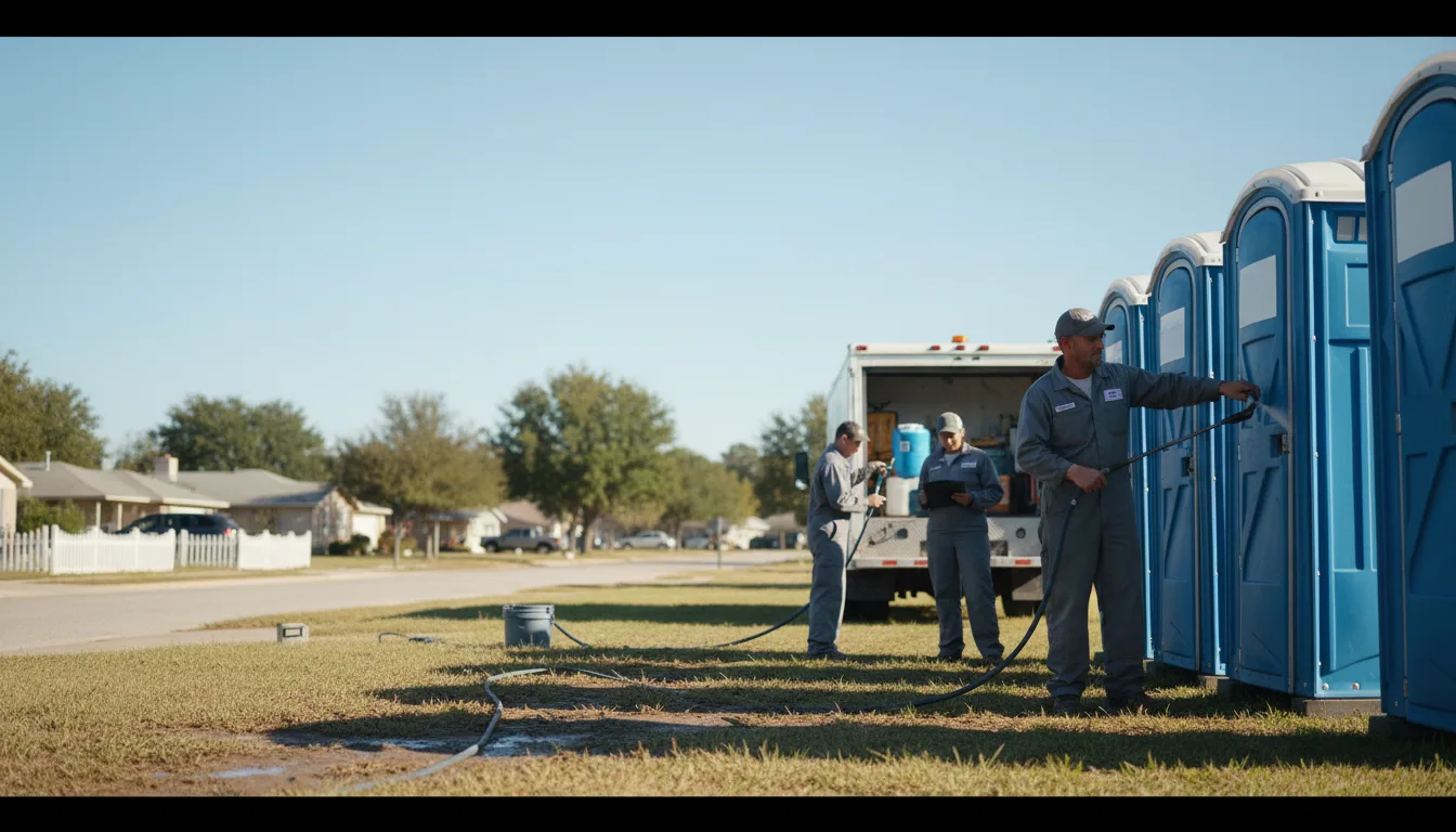 Long-Term Portable Toilet Rental in Canal Winchester, OH near me